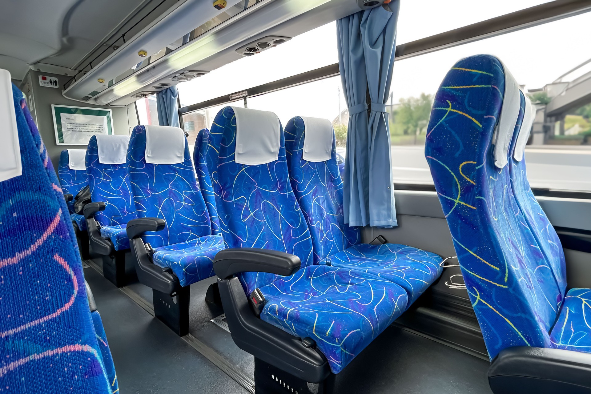 Inside a long-distance bus cleaning service Yalova and Izmit